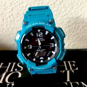 Brand new！Casio Men's AQ-S810WC-3AVCF Tough Solar Analog-Digital Watch